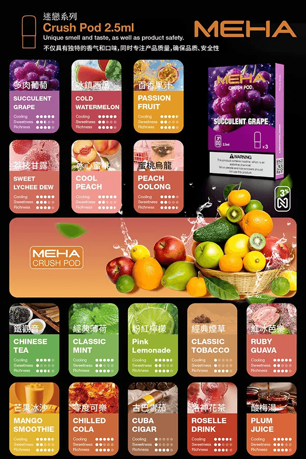 魅嗨Meha Crush系列五代煙彈:圖片 2