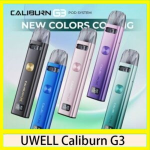 UWELL Caliburn G3咖哩棒G3 KIT電子煙2主機官網評價說明書